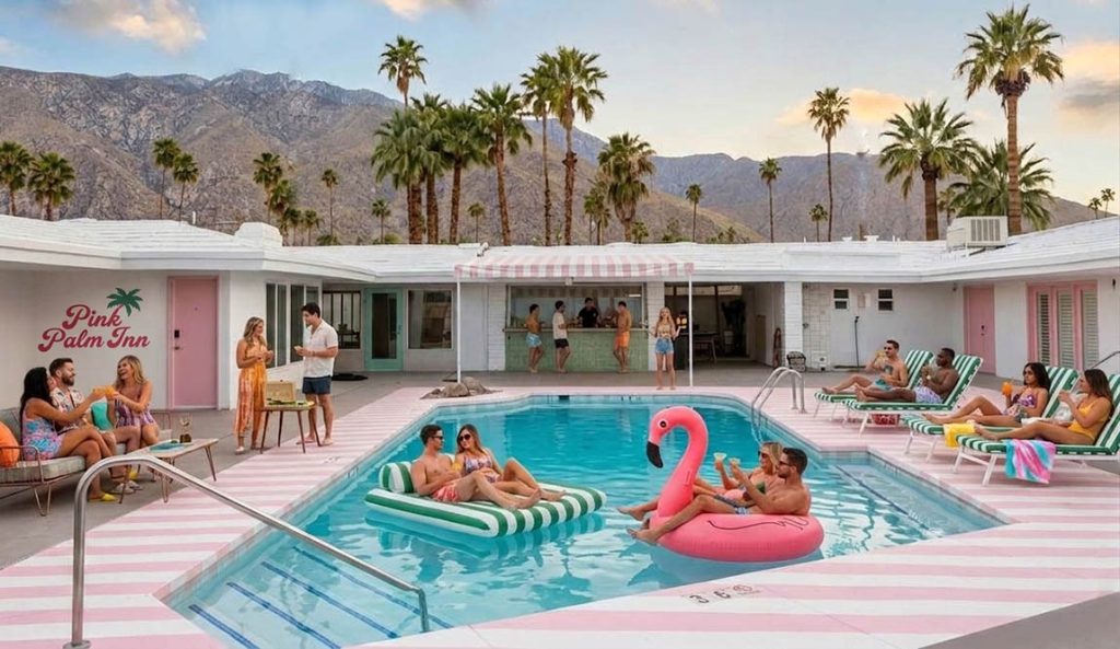 Palm Springs Pool Party Hotel Buyout