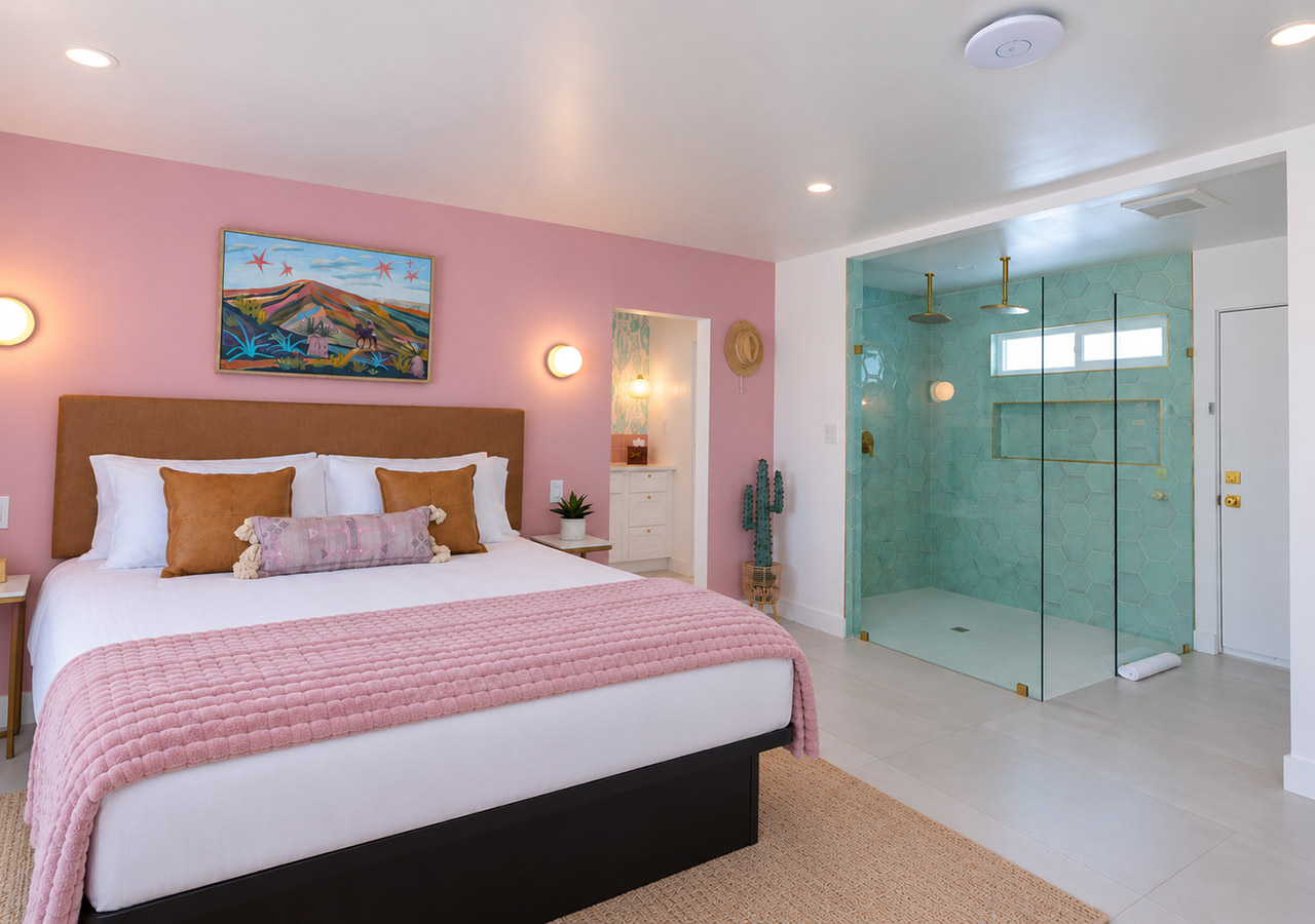 Stagecoach Room Pink Palm Inn