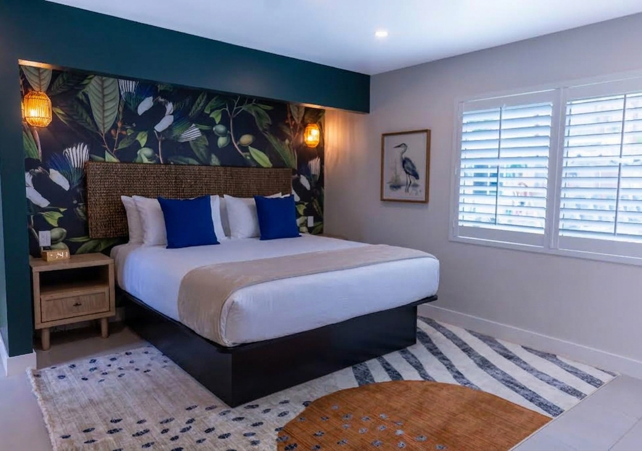 Tropicale Room Pink Palm Inn